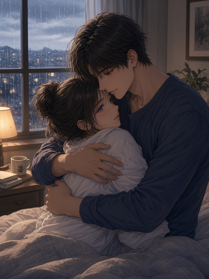 完成 08 毛布の中