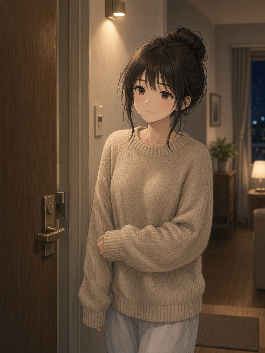 完成 D3 差分・部屋着