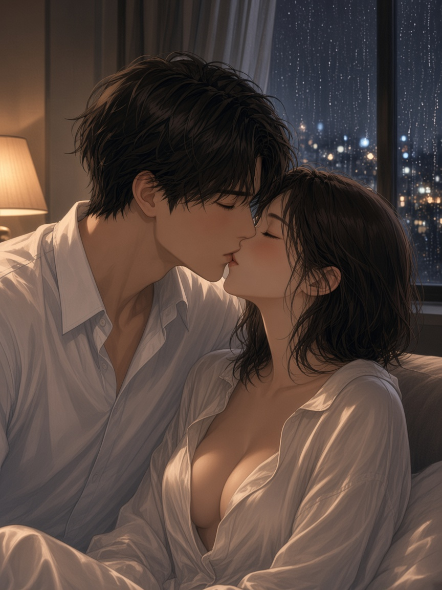 完成 01 服をほどくキス