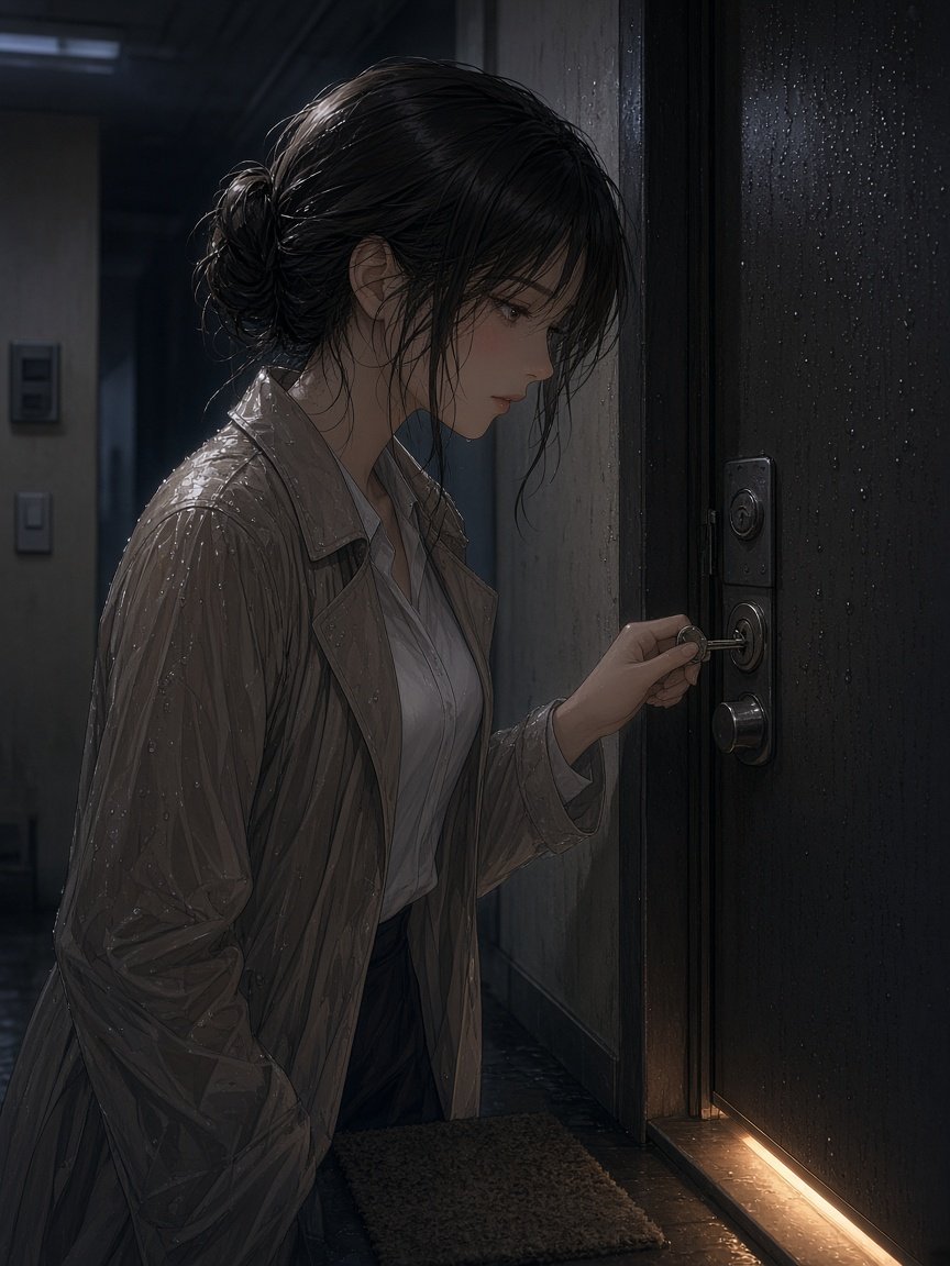 完成 01 合鍵を差し込む