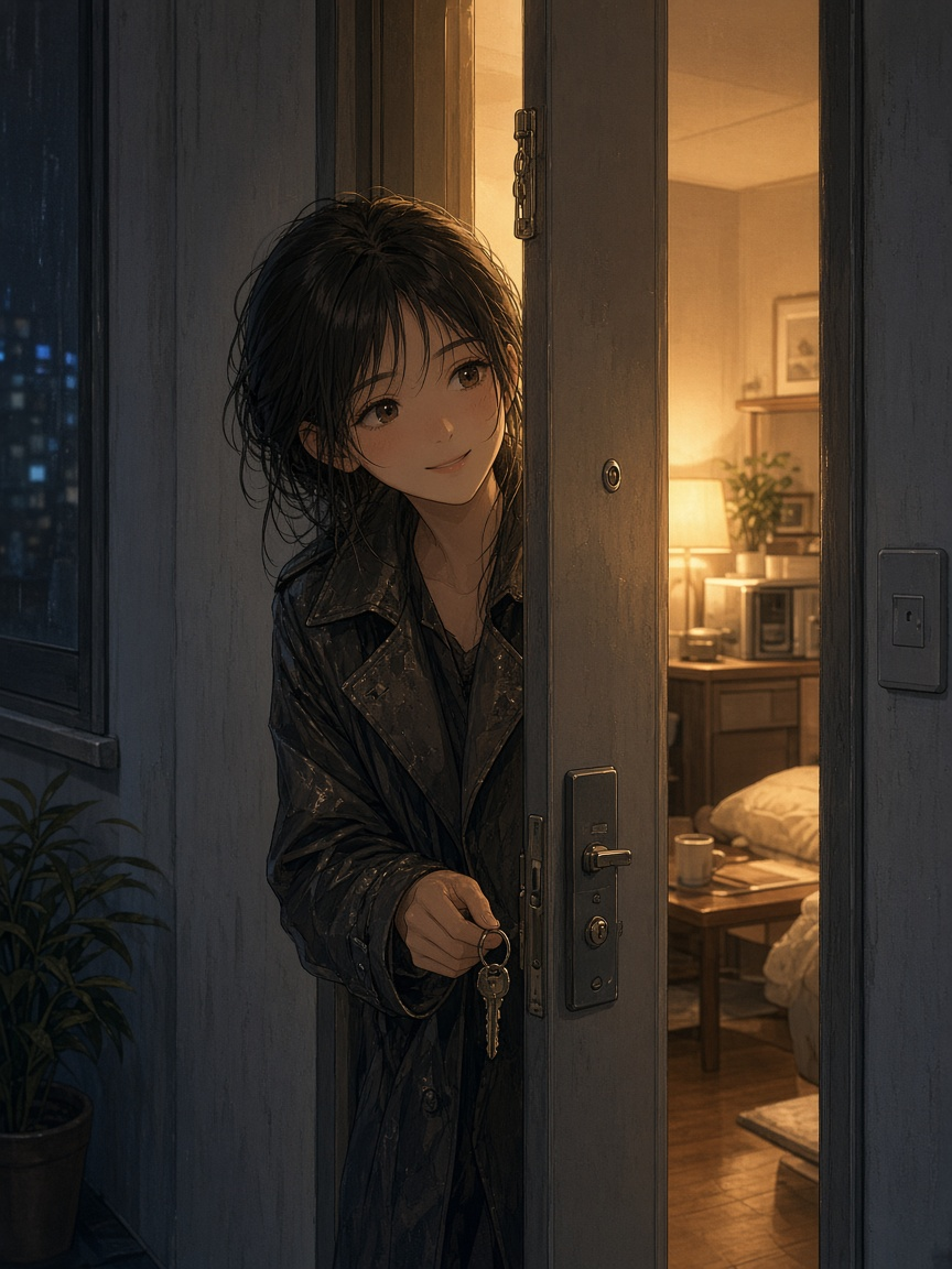 完成 02 静かに開ける